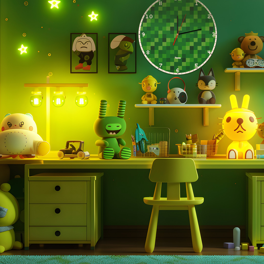 wizualizacja-zielone piksele