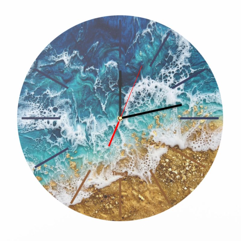 zegar ocean art morze