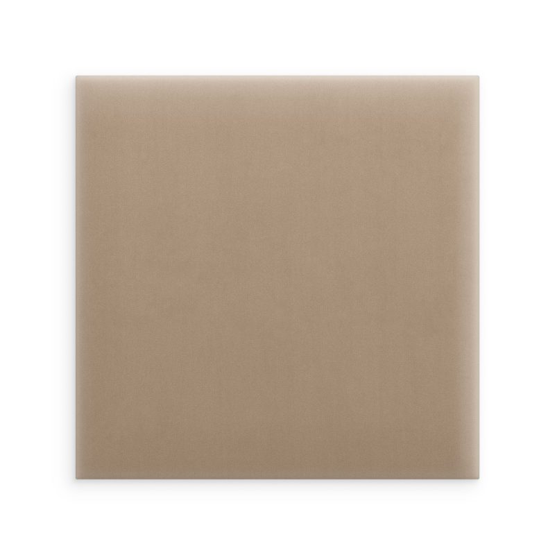Panel Tapicerowany Magic Velvet Kwadratowy Beżowy
