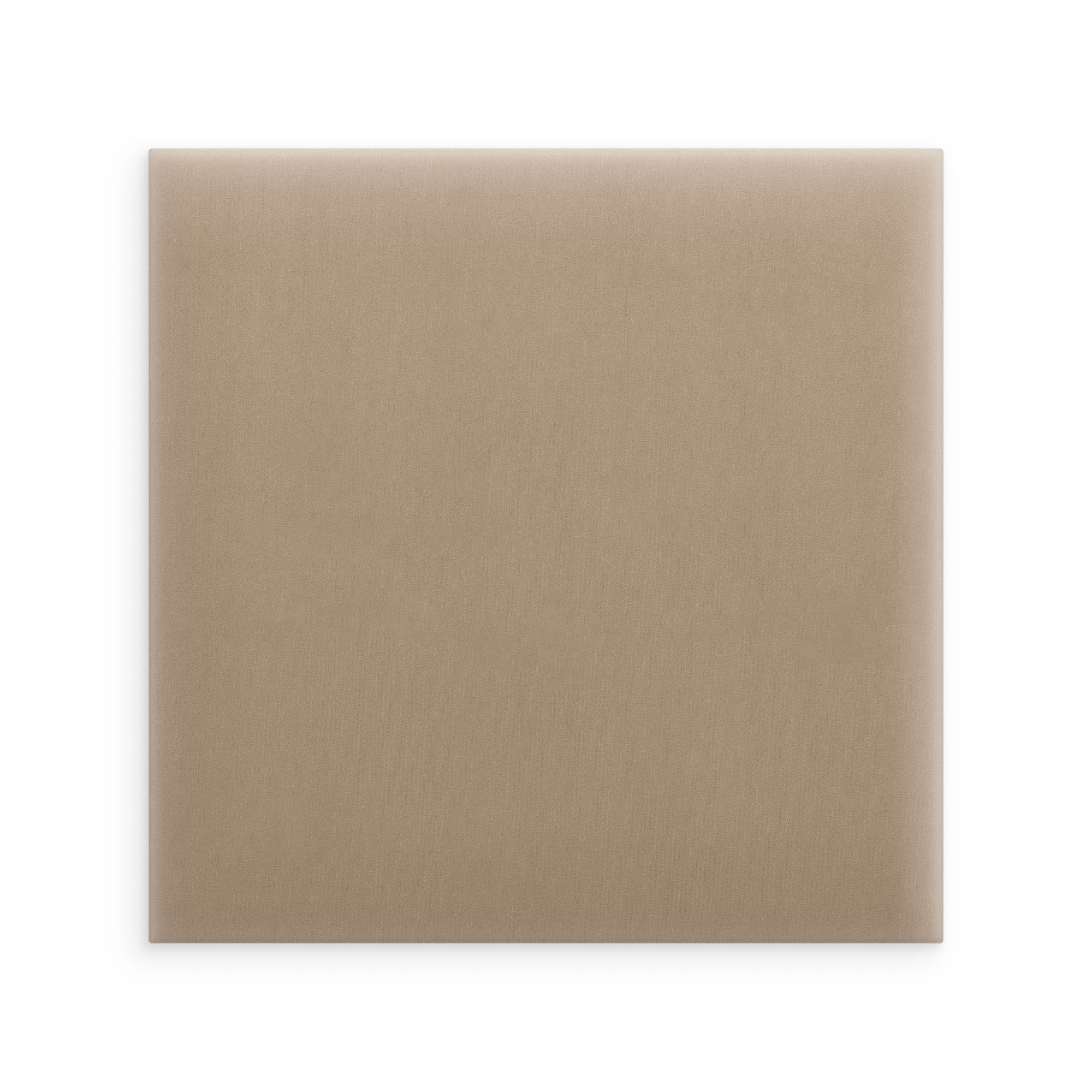 Panel Tapicerowany Magic Velvet Kwadratowy Beżowy - obrazek 1