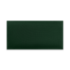 Panel Tapicerowany Tkanina welurowa Prostokątny Butelkowa zieleń - Thumbnail Image 1