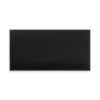 Panel Tapicerowany Tkanina welurowa Prostokątny Czarny - Thumbnail Image 1