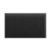 Panel Tapicerowany Magic Velvet Prostokątny Czarny - Thumbnail Image 7
