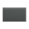 Panel Tapicerowany Magic Velvet Prostokątny Grafitowy - Thumbnail Image 1