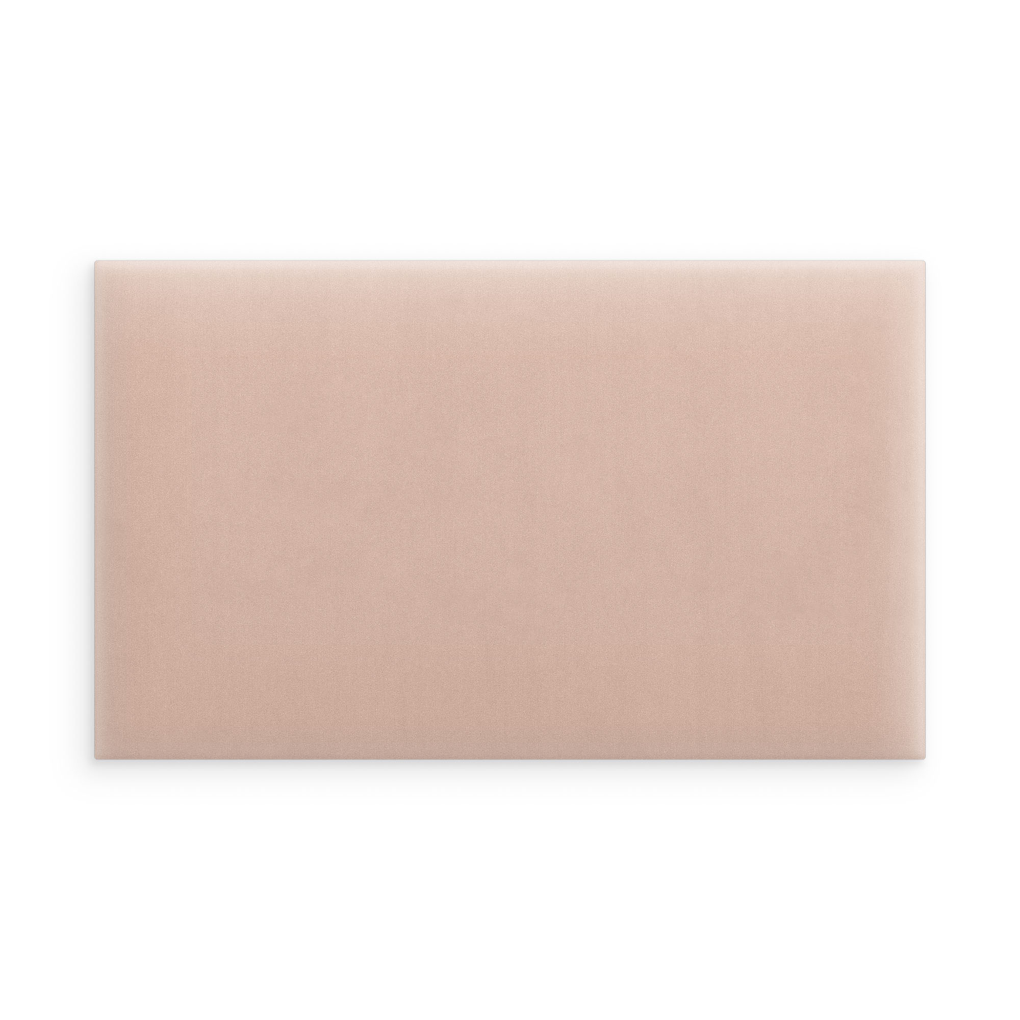 Panel Tapicerowany Magic Velvet Prostokątny Pudrowy róż - obrazek 1