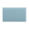 Panel Tapicerowany Magic Velvet Prostokątny Błękitny - Thumbnail Image 1