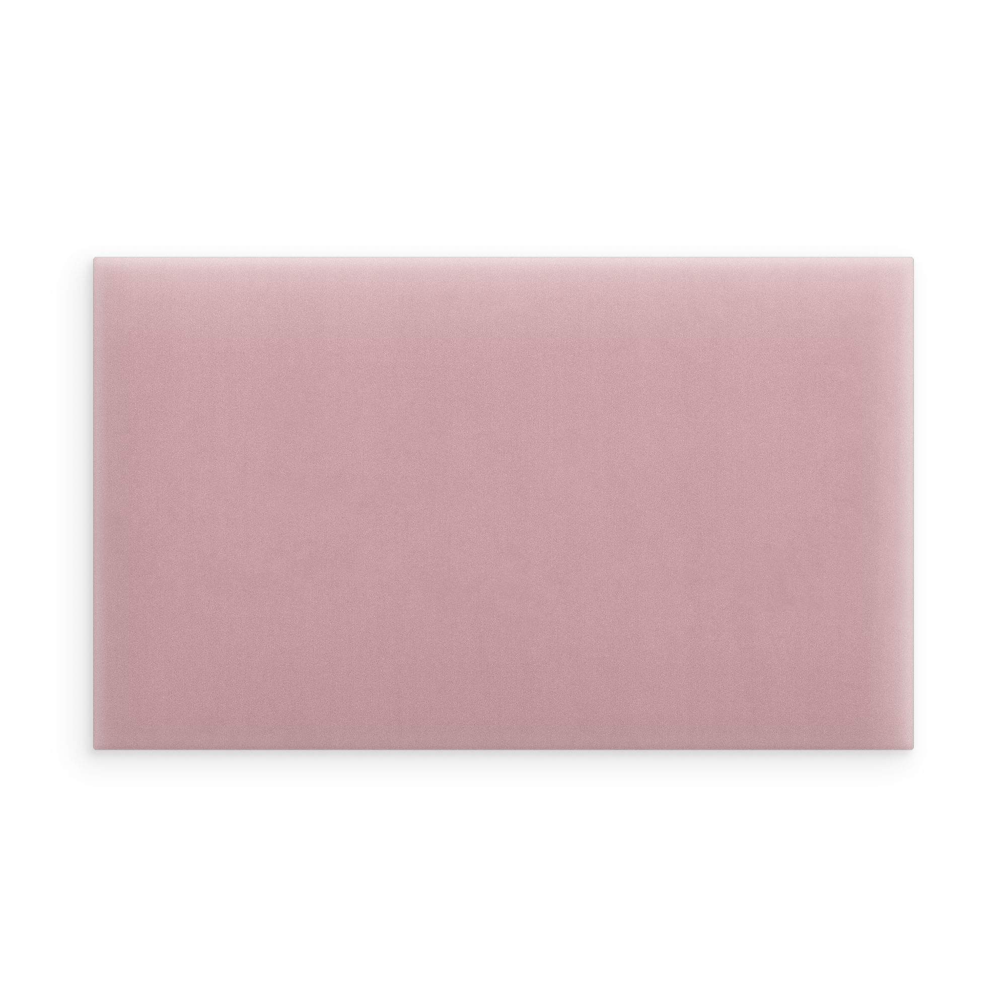 Panel Tapicerowany Magic Velvet Prostokątny Różowy - obrazek 1