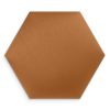 Panel Tapicerowany Tkanina welurowa Heksagon Miodowy - Thumbnail Image 1