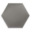 Panel Tapicerowany Tkanina welurowa Heksagon Jasny szary - Thumbnail Image 1
