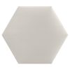 Panel Tapicerowany Tkanina welurowa Heksagon Kremowy - Thumbnail Image 7