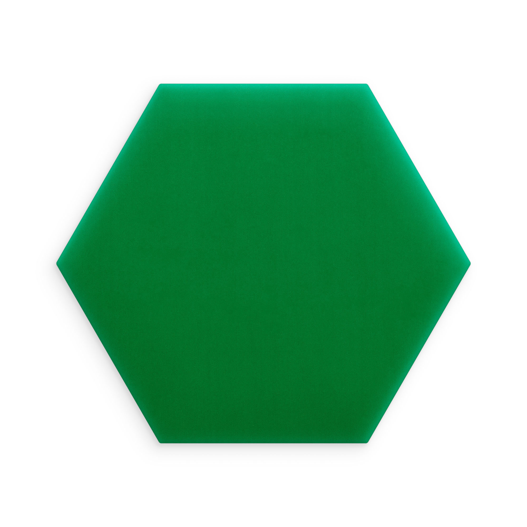 Panel Tapicerowany Magic Velvet Heksagon Zielony - obrazek 1